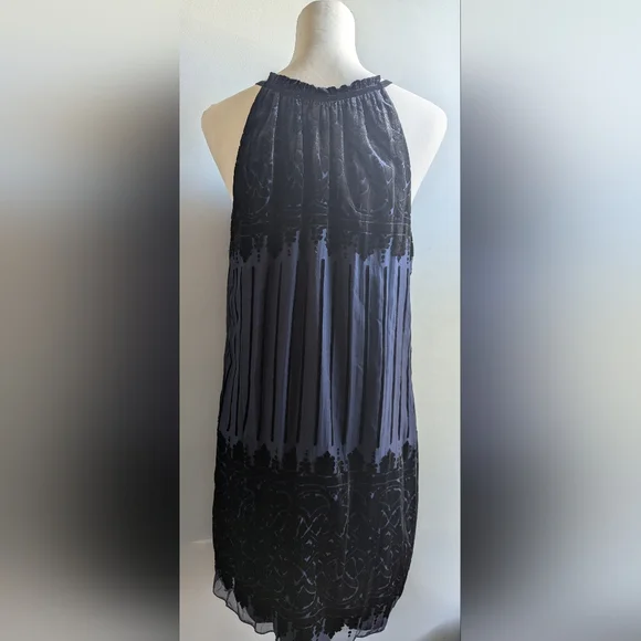 NWT ... Max Studio Velvet Burnout Sleeveless Dress Size L - Picture 5 of 12